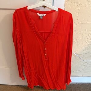 Old Navy Sheer Tunic Shirt